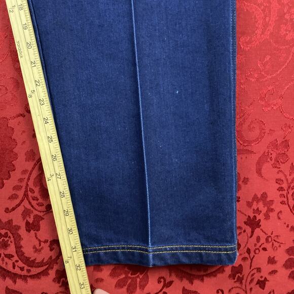 Vintage Y2k FUBU Baggy Jeans Mens 40x34 Blue Raw Denim Skater Wide Leg - Picture 8 of 14